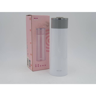 (新品庫存出清) 福利品 RELEA 物生物 400ml 漫雪 304不鏽鋼真空保溫杯