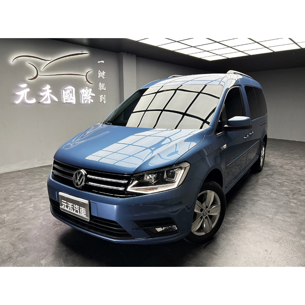 79.8萬 正2020年出廠 Volkswagen Caddy Maxi 1.4 TSI 汽油 星耀藍 元禾阿佑