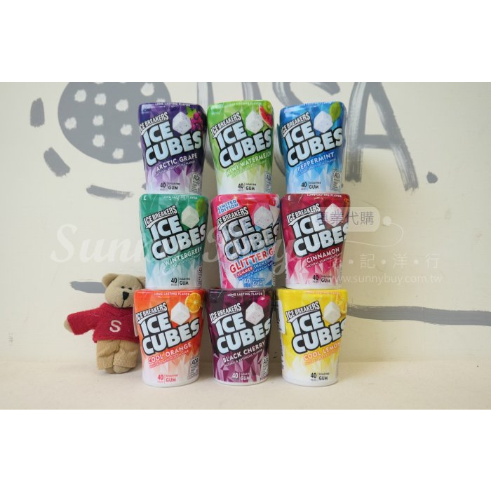 【Sunny Buy】◎現貨◎ 美國 Ice Breakers Ice Cubes 無糖 方塊口香糖 多種口味 40顆