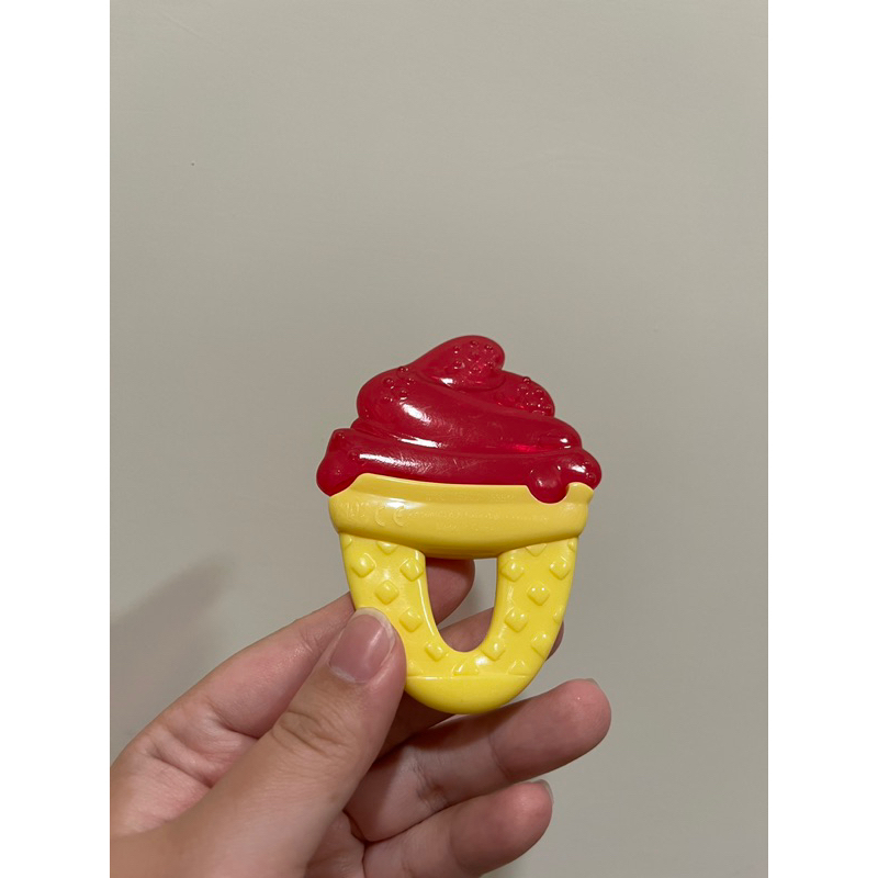 義大利CHICCO冰淇淋冰凍固齒玩具 二手