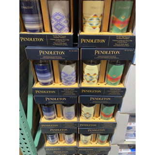 Pendleton 不鏽鋼吸管隨行杯 590毫升 X 2件組