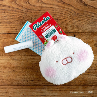 🍓寶貝日雜包🍓日本限定雜誌附錄 うさまる LINE 兔丸收納包 兔丸吊飾 耳機包 掛飾 小物包 零錢包