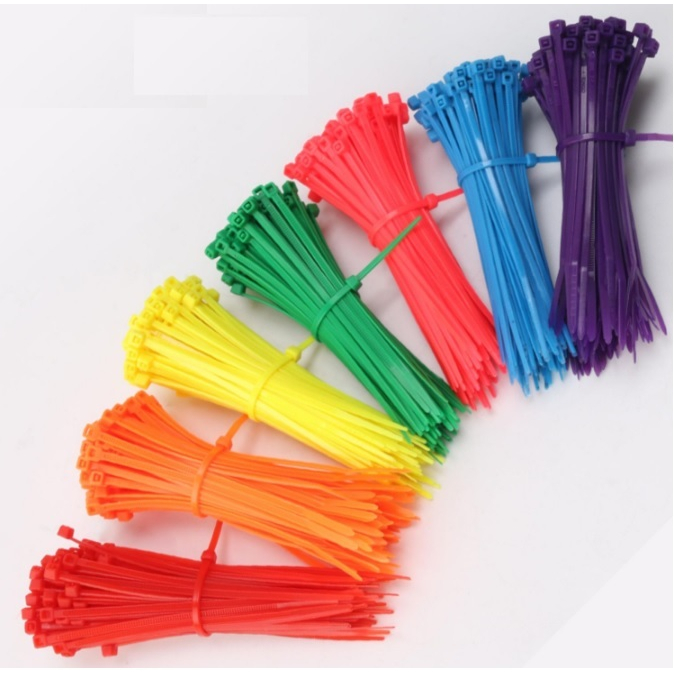 娃娃機線材束帶-多功能塑膠綁帶 工業捆帶束帶(100隻一包) 束線帶