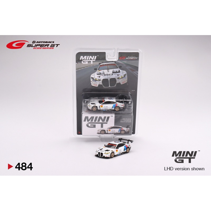 &lt;阿爾法&gt;MINI GT No.484 BMW M4 GT3 #7 BMW Team Studie Super GT