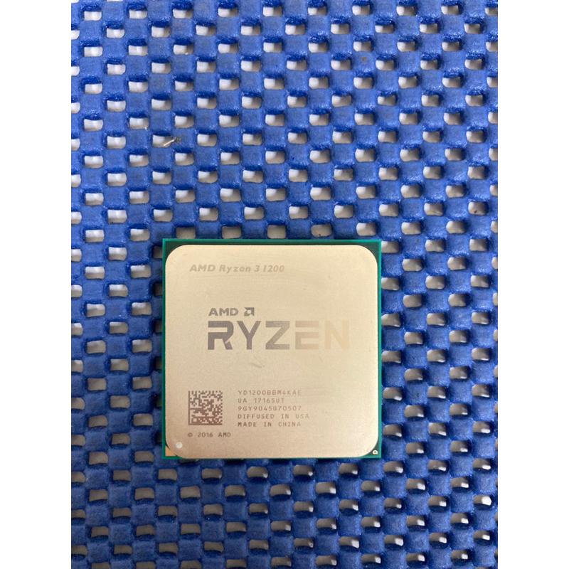 AMD cpu R3 1200 AM4 3.1G/10MB 測試中古良品 含原廠風扇 原廠包裝
