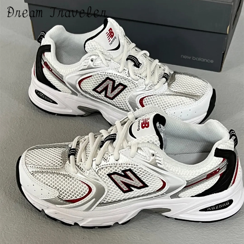 【DT】New Balance NB530 白 紅 男女鞋 慢跑鞋 休閒 MR530SA