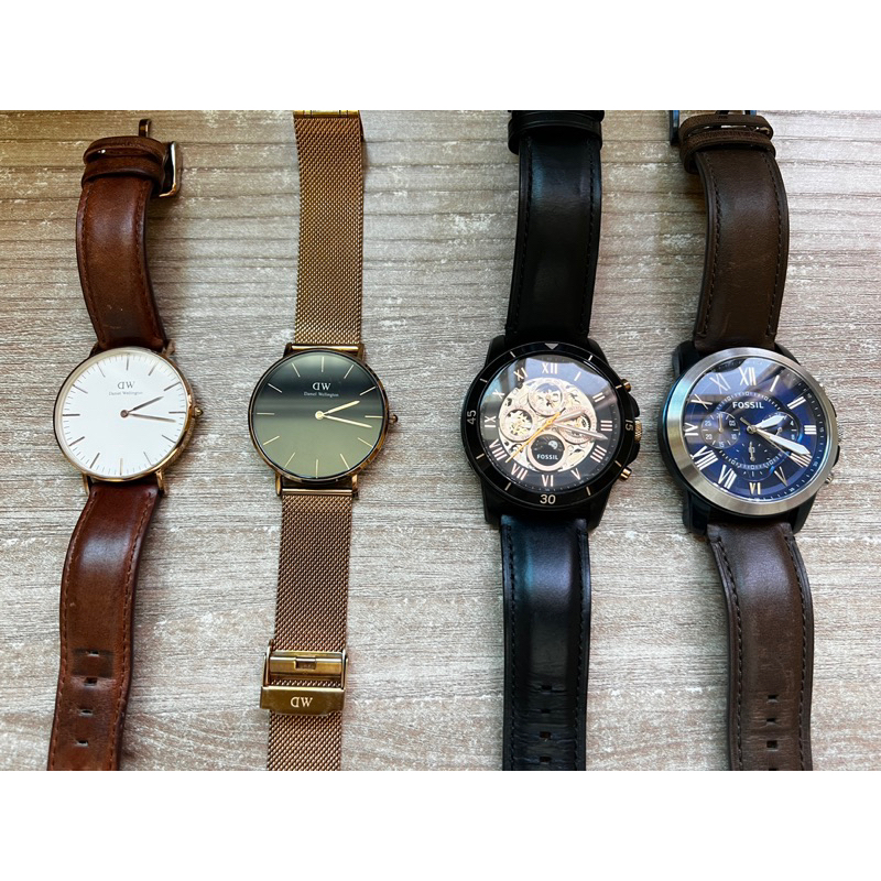 ［二手］FOSSIL DW 手錶 機械錶 石英錶