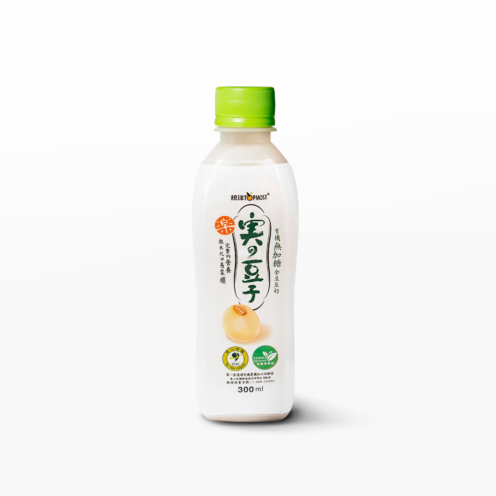 統洋 有機全豆豆奶 (無加糖) 300ml x 24入/箱