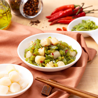 【蘭揚食品】海師傅｜芥末風味舞幹貝200g/包 解凍即食 海鮮 宵夜 配菜 父親節