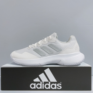 adidas GameCourt 2 W 女生 白色 舒適 耐磨 網球鞋 HQ8476