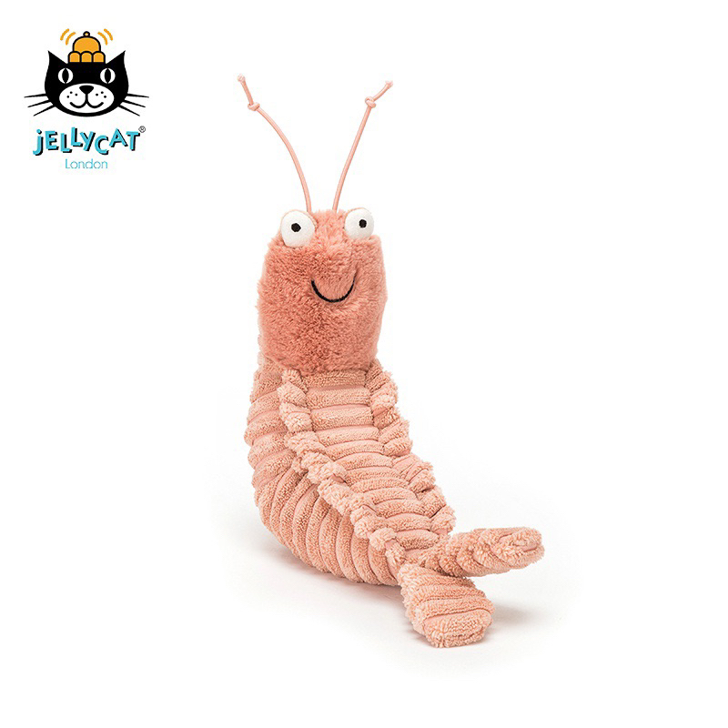 🤩蝦皮最低🤩 [全新正品現貨] Jellycat 皮皮蝦 22公分 大蝦 大明蝦 蝦子 22cm 安撫娃娃 安撫玩具