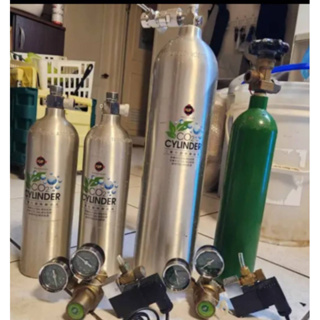 二手水族CO2水草鋼瓶專用電磁閥