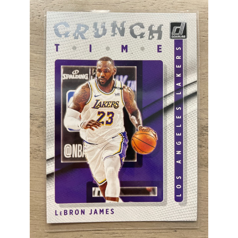 2021-22 Donruss Crunch Time Lebron James  NBA球員卡