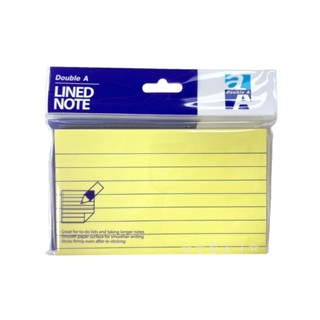 【文具王子】⚡現貨! Double A 可再貼便條紙.橫格便條紙.便利貼.Memo DASN17004