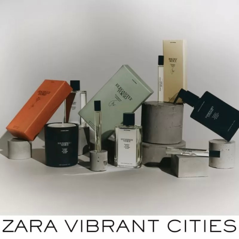 超推薦！正品現貨🌫ZARA x Jo Loves聯名香水Vibrant Cities城市系列 9種香氣 紐約倫敦東京