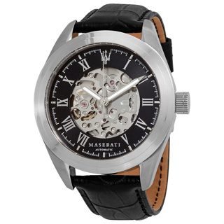 【Maserati瑪莎拉蒂】TRAGUARDO經典機械腕錶 R8821112004 45mm 現代鐘錶