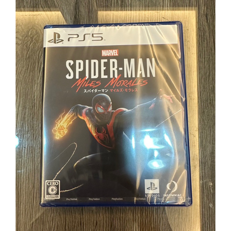 （PS5遊戲片）全新未拆封可面交光碟版 蜘蛛人 spide-man Miles Morales終極蜘蛛人MARVEL日版