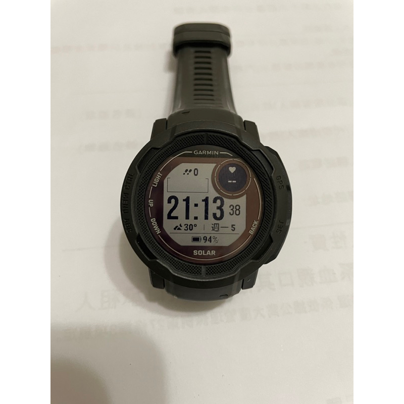 Garmin instinct 2 solar 太陽能板