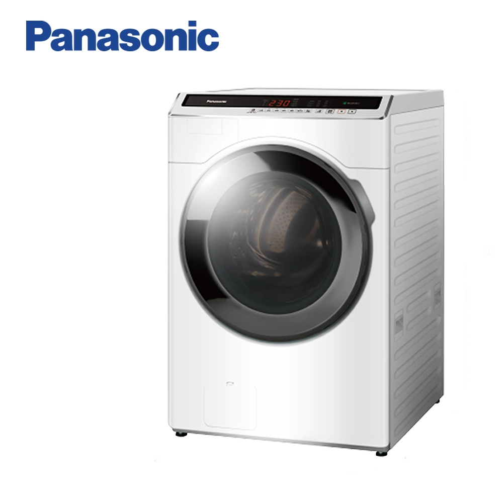 《晶準數位》陳列品出清!Panasonic國際牌16公斤變頻洗脫滾筒洗衣機NA-V160HW-W 冰鑽白