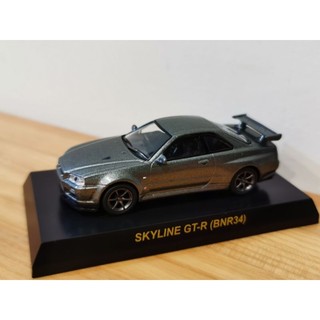 kyosho Nissan skyline gtr bnr34 R34 鐵灰