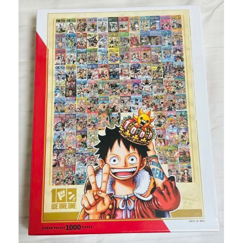 🇯🇵YUNA日本代購🇯🇵* 預購*日本jump商店限定 海賊王ONE PIECE 100卷漫畫紀念拼圖1000片