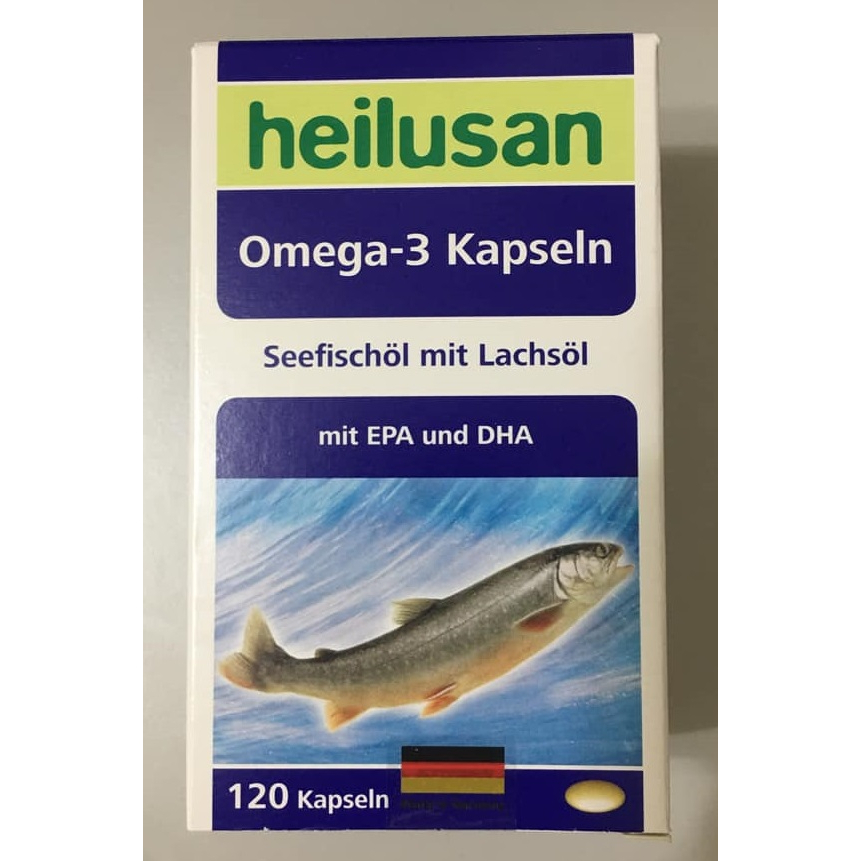(效期2025/01)heilusan好立善 純淨深海鮭魚油120粒/盒 $280