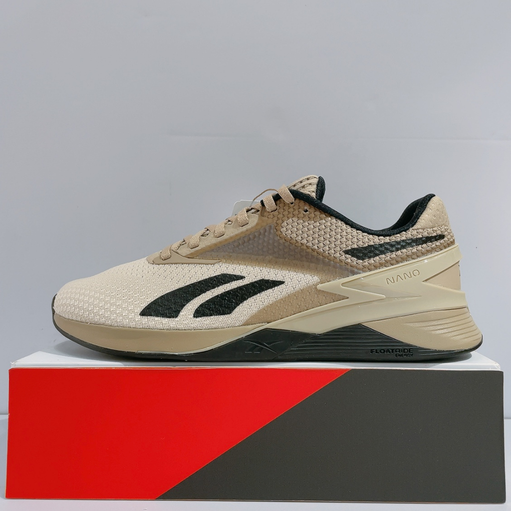 REEBOK NANO X3 男生 奶茶色 舒適 透氣 穩定 運動 重訓鞋 訓練鞋 100033780