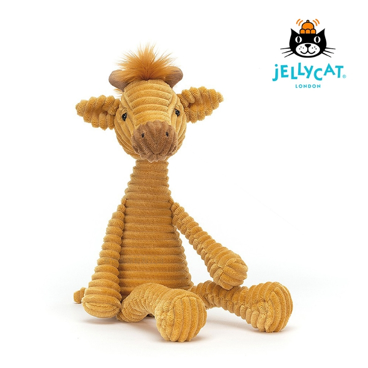 【樂森藥局】英國 JELLYCAT RIBBLE GIRAFFE 粗線條長頸鹿