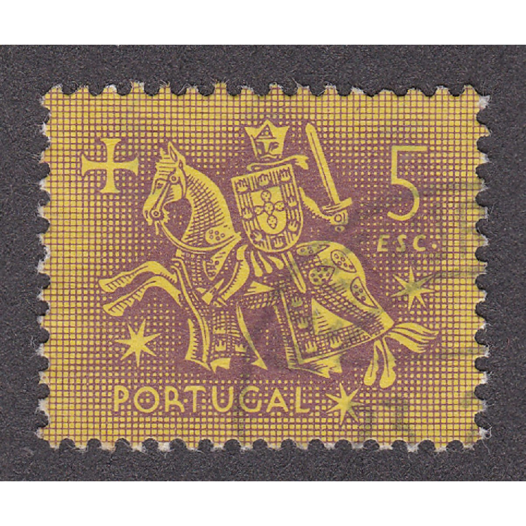 ⚜️銅臭味 1953年 葡萄牙 騎士團郵票 (紙幣紙鈔紀念幣錢幣銀幣龍銀新票舊票古董老件台灣日本鐵道模