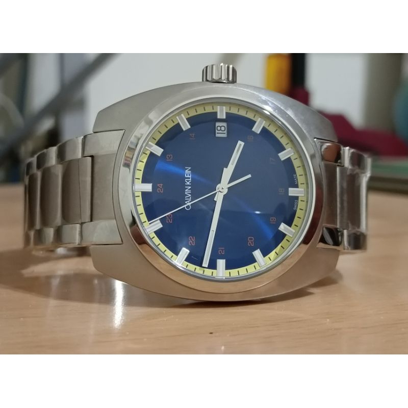 Calvin Klein 瑞士Ck錶 類鮑魚款 非SEIKO