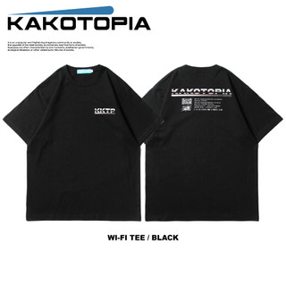 WEED Clothing｜KAKOTOPIA - WI-FI TEE 無線網路短袖上衣 / BLACK