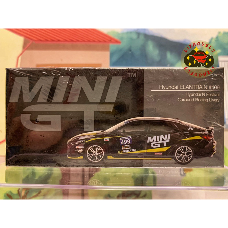 🔅里氏模型車 MINI GT 403 現代 Hyundai Elantra N 跑車 賽車 韓國 Minigt