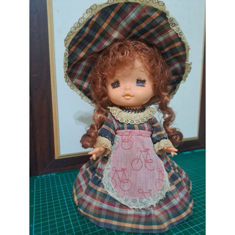 日本製 早期懷舊古董娃娃 絕版蓬裙洋娃娃