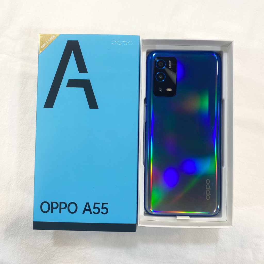 OPPO A55 64G 💙 藍 BLUE💙 二手機 KUKU PHONE 數位通訊館綠川店