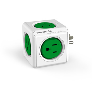 【荷蘭 PowerCube】擴充插座 綠色《WUZ屋子-台北》插座 多孔 電源 擴充插座 PowerCube