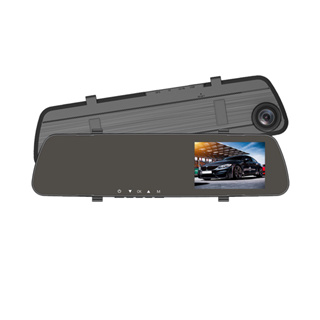 路易視 GX5 1080P GPS測速警報單鏡頭後視鏡行車記錄器