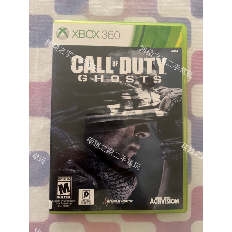 XBOX 360 決勝時刻 魅影 Call of Duty Ghosts (ONE相容) XBOX360 COD 鐵盒