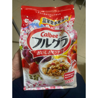 好市多 卡樂比 富果樂水果早餐麥片 1 公斤 麥片 穀物 水果乾 燕麥 CALBEE 現貨