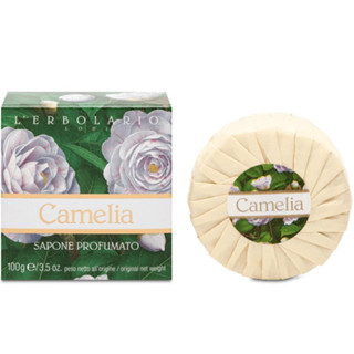 義大利 L’ERBOLARIO 蕾莉歐 香皂系列 - 山茶花植物香氛皂 100g (LO898)