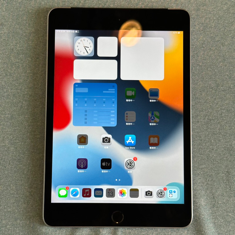 iPad mini 4 128G LTE版 灰 9成新 功能正常 二手 Ipadmini4 mini4 平板 7.9吋