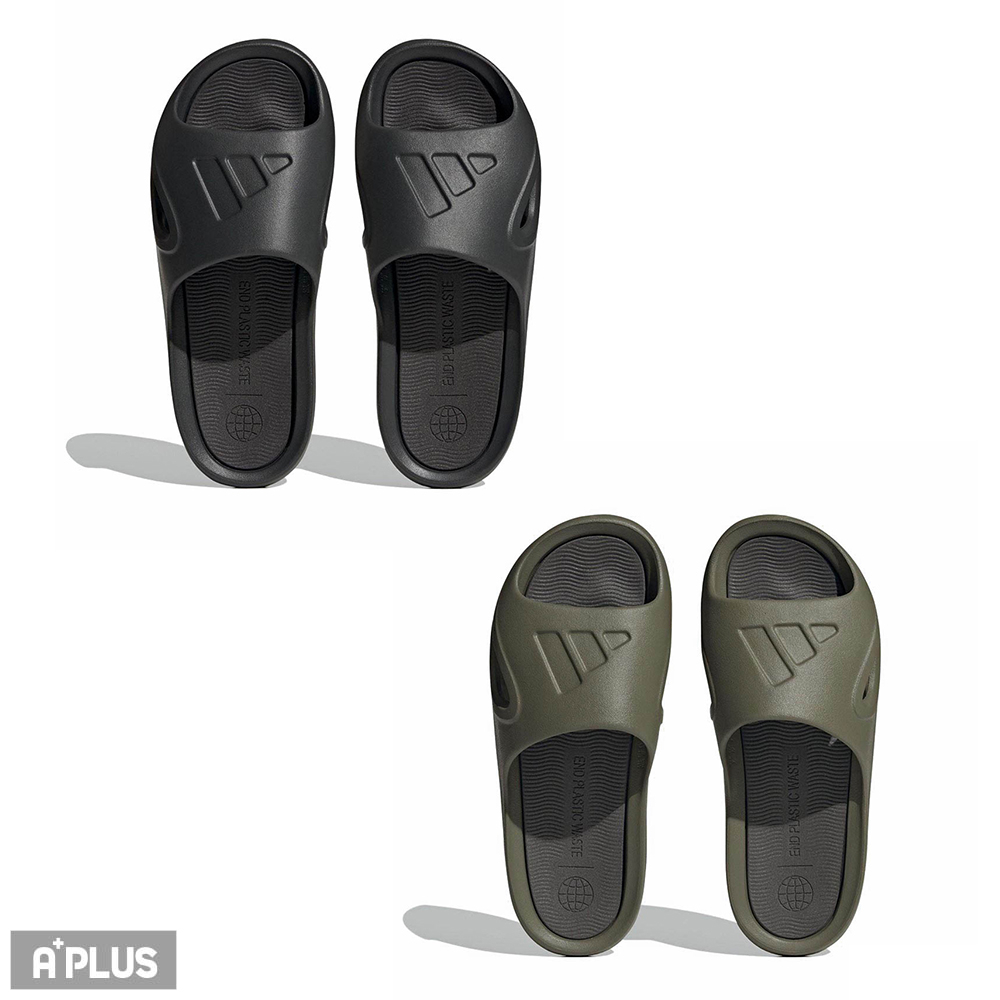 ADIDAS 男女 拖鞋 ADICANE SLIDE 軍綠色 黑色 -HQ9914 HQ9915