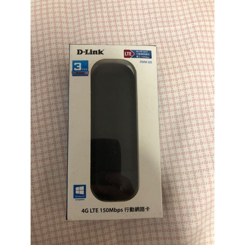 D-Link 友訊 DWM-222 4G LTE SIM卡 150Mbps 行動網路介面卡