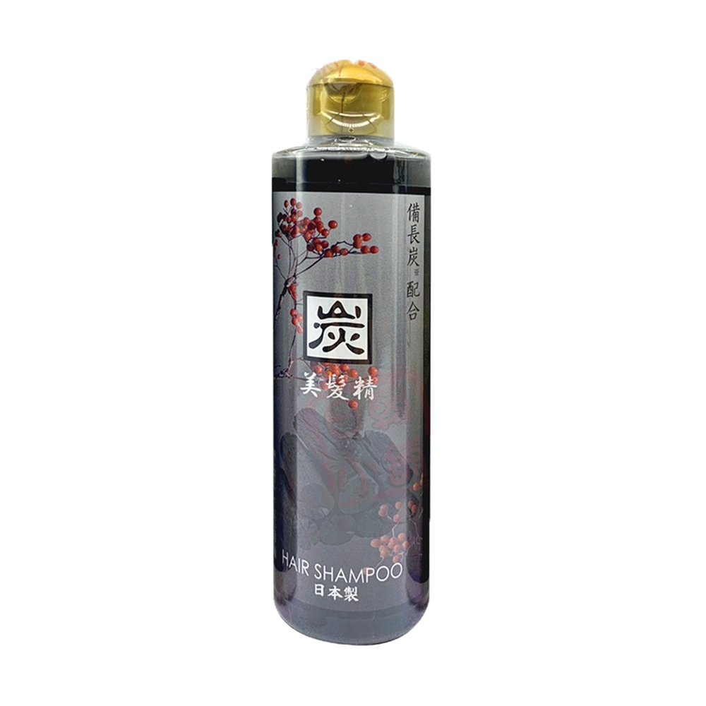 【樂町日貨】日本代購 光伸炭洗髮 極上品 炭美髮精300ml 日本 備長炭 洗髮精 HAIR SHAMPOO