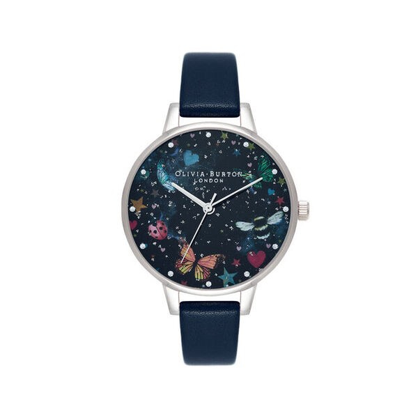 【OLIVIA BURTON】浪漫星空花園 OB16WG86 34mm 現代鐘錶