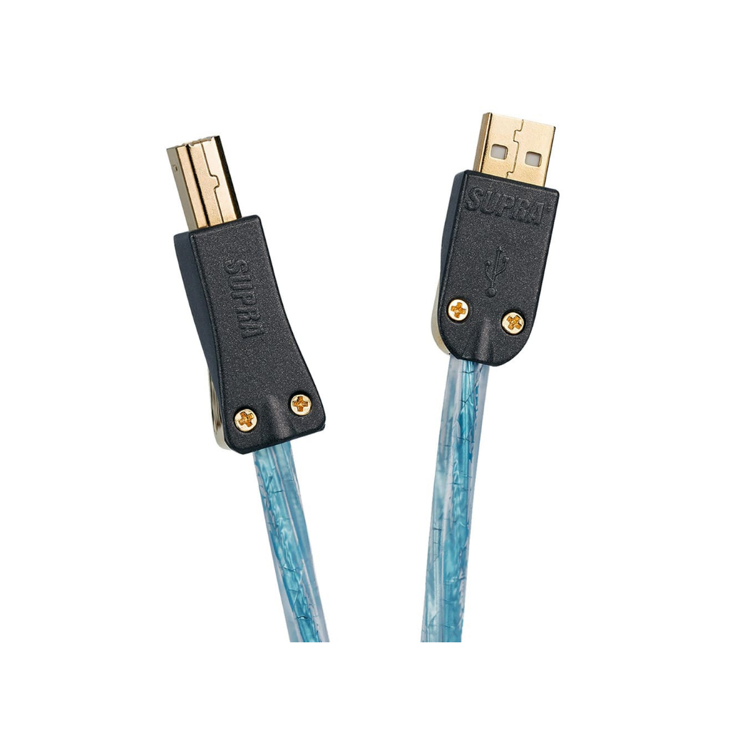 ｜Supra USB 2.0 A-B Excalibur｜鍍銀 音源 傳輸 線材 配件 多長度 可選擇 公司貨｜加煒