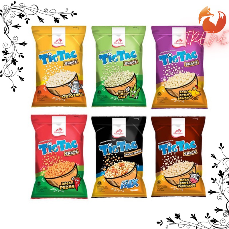 🇮🇩印尼 TIC TAC SNACK 脆酥球 90g