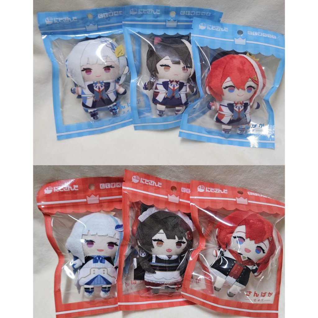 彩虹社 周年 指娃  Nijisanji 戌亥床 安潔．卡特莉娜 莉澤．赫露艾斯塔 戌亥とこ  アンジュ リゼ