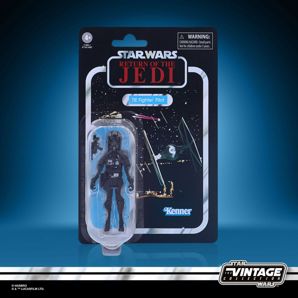 ☆勳寶玩具舖【現貨】星際大戰 Kenner 3.75吋 經典人物組 TIE Fighter Pilot