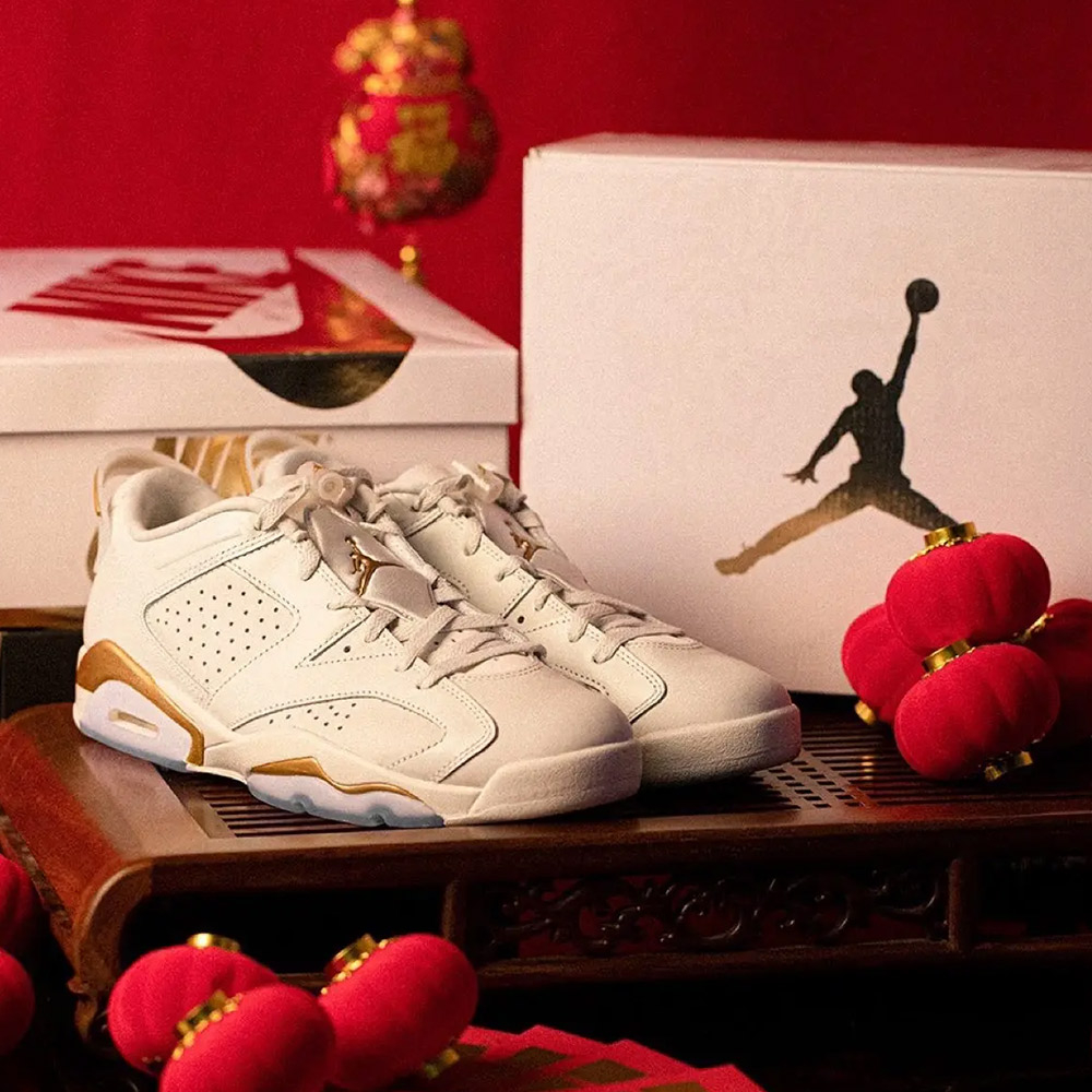 【Fashion SPLY】Air Jordan 6 Retro Low GC 白金 新年 籃球鞋 DH6928-073
