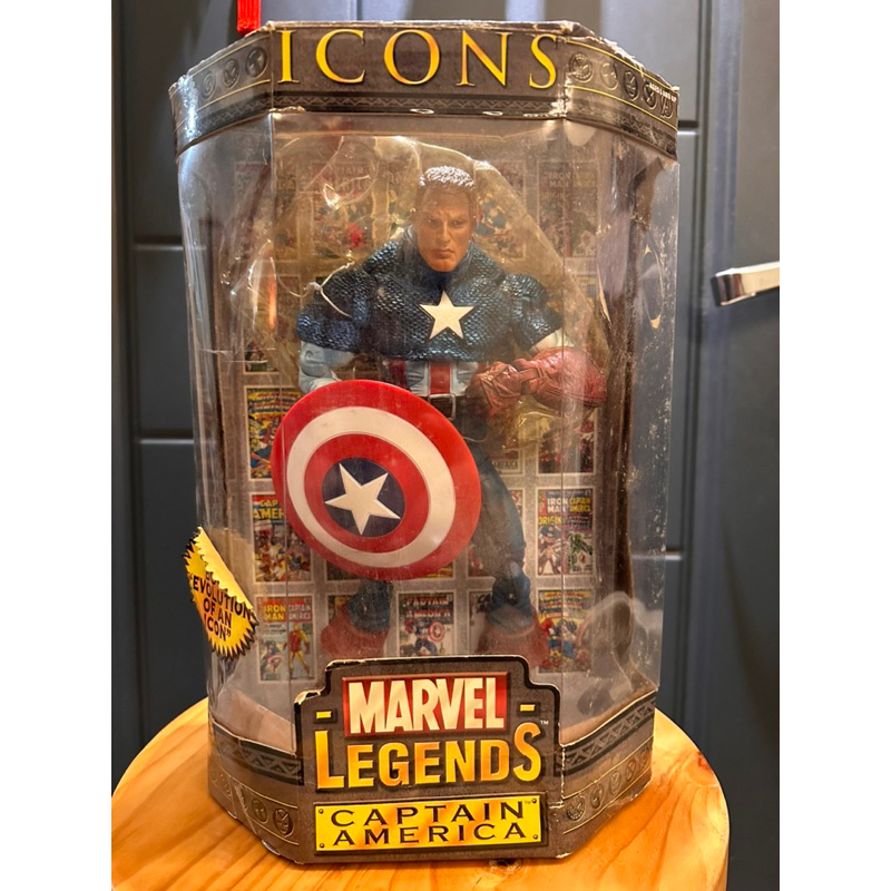 ［絕版逸品］icons marvel legends captain america 12吋